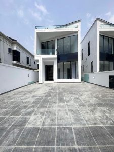 Modern luxury house exterior - Chiboy Homes real estate property for sale